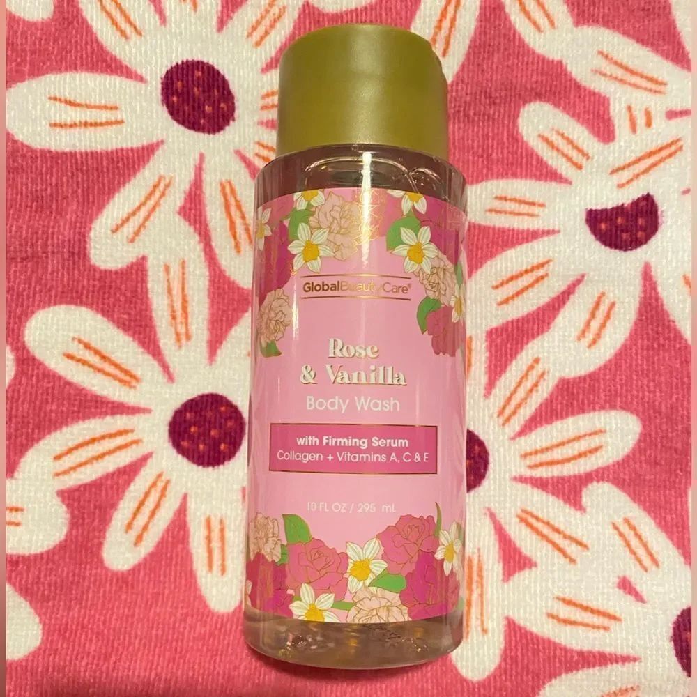 🛍️ Global Beauty Care Rose and Vanilla
Body Wash 10FL OZ / 295ml 🌺